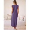 imageANRABESS Women Summer Casual Sleeveless Maxi Dress 2026 Crewneck Loose Split WrinkleFree Beach Travel Vacation Long SundressPurple