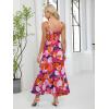 imageANRABESS Women Summer Maxi Sundress Square Neck Sleeveless Boho Floral Printed Slit Wedding Guest Beach Vacation Party DressPrint Floral Butterfly