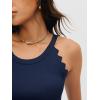 imageANRABESS Womens Camisole Tank Tops Sleeveless Cami Sweater Spaghetti Strap Ribbed Shirts 2026 Summer Beach Vacation ClothesNavy Blue