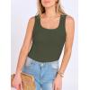imageANRABESS Womens Sleeveless Scoop Neck Tank Tops Summer Basic Top Casual Soft Slim Fit Racerback Shirts 2026 Trendy OutfitsDeep Green