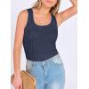 imageANRABESS Womens Sleeveless Scoop Neck Tank Tops Summer Basic Top Casual Soft Slim Fit Racerback Shirts 2026 Trendy OutfitsNavy Blue