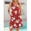 imageANRABESS Womens Summer Casual V Neck Sleeveless Mini Dress 2026 Beach Cover Up Sundress Trendy Cute Vacation ClothesRed White Floral