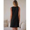 imageANRABESS Womens Summer Tank Dress Square Neck Sleeveless Mini Sundress with Pocket 2026 Casual Floral Beach Vacation OutfitsBlack