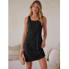 imageANRABESS Womens Summer Tank Dress Square Neck Sleeveless Mini Sundress with Pocket 2026 Casual Floral Beach Vacation OutfitsBlack