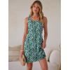 imageANRABESS Womens Summer Tank Dress Square Neck Sleeveless Mini Sundress with Pocket 2026 Casual Floral Beach Vacation OutfitsFloral Blue Green