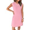 imageANRABESS Summer Dresses for Women 2026 Casual A Line Sleeveless WrinkleFree Cute Beach Travel Vacation Short Mini SundressPink