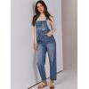 imageANRABESS Overalls for Women Loose Fit Denim Overalls Adjustable Strap Jean Jumpsuit Bib Romper Spring Casual Work OutfitsA Washed Blue