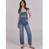 imageANRABESS Overalls for Women Loose Fit Denim Overalls Adjustable Strap Jean Jumpsuit Bib Romper Spring Casual Work OutfitsA Washed Blue