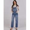 imageANRABESS Overalls for Women Loose Fit Denim Overalls Adjustable Strap Jean Jumpsuit Bib Romper Spring Casual Work OutfitsA Washed Blue