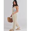 imageANRABESS Overalls for Women Loose Fit Denim Overalls Adjustable Strap Jean Jumpsuit Bib Romper Spring Casual Work OutfitsApricot