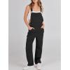 imageANRABESS Overalls for Women Loose Fit Denim Overalls Adjustable Strap Jean Jumpsuit Bib Romper Spring Casual Work OutfitsBlack