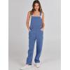 imageANRABESS Overalls for Women Loose Fit Denim Overalls Adjustable Strap Jean Jumpsuit Bib Romper Spring Casual Work OutfitsBlue