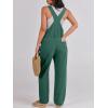 imageANRABESS Overalls for Women Loose Fit Denim Overalls Adjustable Strap Jean Jumpsuit Bib Romper Spring Casual Work OutfitsDeep Green