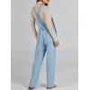 imageANRABESS Overalls for Women Loose Fit Denim Overalls Adjustable Strap Jean Jumpsuit Bib Romper Spring Casual Work OutfitsWashed Azure