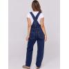 imageANRABESS Overalls for Women Loose Fit Denim Overalls Adjustable Strap Jean Jumpsuit Bib Romper Spring Casual Work OutfitsWashed Deep Indigo
