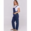 imageANRABESS Overalls for Women Loose Fit Denim Overalls Adjustable Strap Jean Jumpsuit Bib Romper Spring Casual Work OutfitsWashed Deep Indigo