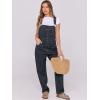 imageANRABESS Overalls for Women Loose Fit Denim Overalls Adjustable Strap Jean Jumpsuit Bib Romper Spring Casual Work OutfitsWashed Nightfall Blue