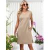 imageANRABESS Summer Dresses for Women 2026 Casual V Neck Sleeveless Split WrinkleFree Mini Dress Beach Vacation Short SundressAlmond