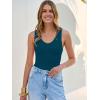 imageANRABESS Tank Tops for Women V Neck Ribbed Knit Slim Fitted Sleeveless Basic Tee Tanks Casual Summer Clothes 2026Indigo