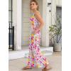 imageANRABESS Women Jumpsuits 2026 Casual Sleeveless V Neck Wide Leg Jumper Romper Beach Vacation Clothes Summer One Piece OutfitsMulticolour Floral