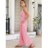 imageANRABESS Women Jumpsuits 2026 Casual Sleeveless V Neck Wide Leg Jumper Romper Beach Vacation Clothes Summer One Piece OutfitsPink White Floral
