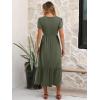 imageANRABESS Women Summer Casual Short Sleeve Maxi Dresses A Line Flowy T Shirt Dress 2026 Beach Vacation Sundress with PocketsArmy Green