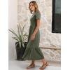 imageANRABESS Women Summer Casual Short Sleeve Maxi Dresses A Line Flowy T Shirt Dress 2026 Beach Vacation Sundress with PocketsArmy Green