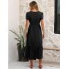 imageANRABESS Women Summer Casual Short Sleeve Maxi Dresses A Line Flowy T Shirt Dress 2026 Beach Vacation Sundress with PocketsBlack
