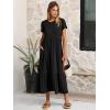 imageANRABESS Women Summer Casual Short Sleeve Maxi Dresses A Line Flowy T Shirt Dress 2026 Beach Vacation Sundress with PocketsBlack