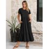 imageANRABESS Women Summer Casual Short Sleeve Maxi Dresses A Line Flowy T Shirt Dress 2026 Beach Vacation Sundress with PocketsBlack