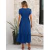 imageANRABESS Women Summer Casual Short Sleeve Maxi Dresses A Line Flowy T Shirt Dress 2026 Beach Vacation Sundress with PocketsBlue