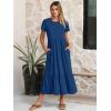 imageANRABESS Women Summer Casual Short Sleeve Maxi Dresses A Line Flowy T Shirt Dress 2026 Beach Vacation Sundress with PocketsBlue