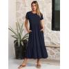 imageANRABESS Women Summer Casual Short Sleeve Maxi Dresses A Line Flowy T Shirt Dress 2026 Beach Vacation Sundress with PocketsNavy Blue
