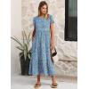 imageANRABESS Women Summer Casual Short Sleeve Maxi Dresses A Line Flowy T Shirt Dress 2026 Beach Vacation Sundress with PocketsNavy Blue White Floral