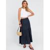 imageANRABESS Womens Maxi Skirt 2026 Summer Beach Vacation Eyelet Boho Long Flowy Skirts Spring Trendy Swing Tiered ALine DressNavy Blue