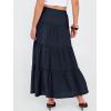 imageANRABESS Womens Maxi Skirt 2026 Summer Beach Vacation Eyelet Boho Long Flowy Skirts Spring Trendy Swing Tiered ALine DressNavy Blue