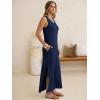 imageANRABESS Womens Summer Casual V Neck Sleeveless Tank Maxi Dress Split WrinkleFree Beach Vacation Sundress Cruise OutfitsNavy Blue