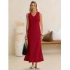 imageANRABESS Womens Summer Casual V Neck Sleeveless Tank Maxi Dress Split WrinkleFree Beach Vacation Sundress Cruise OutfitsRed