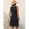 imageANRABESS Womens Summer Dresses Sleeveless Beach Cover Ups Swimsuit Casual Sundress 2026 Boho Cruise Vacation Tank Short DressBlack