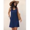 imageANRABESS Womens Summer Dresses Sleeveless Beach Cover Ups Swimsuit Casual Sundress 2026 Boho Cruise Vacation Tank Short DressNavy Blue
