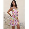 imageANRABESS Womens Summer Dresses Sleeveless Beach Cover Ups Swimsuit Casual Sundress 2026 Boho Cruise Vacation Tank Short DressOrange Pink Floral