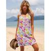 imageANRABESS Womens Summer Dresses Sleeveless Beach Cover Ups Swimsuit Casual Sundress 2026 Boho Cruise Vacation Tank Short DressOrange Pink Floral