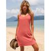 imageANRABESS Womens Summer Dresses Sleeveless Beach Cover Ups Swimsuit Casual Sundress 2026 Boho Cruise Vacation Tank Short DressOrange Red