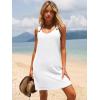imageANRABESS Womens Summer Dresses Sleeveless Beach Cover Ups Swimsuit Casual Sundress 2026 Boho Cruise Vacation Tank Short DressWhite