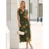 imageANRABESS Womens Summer Floral Maxi Dress Short Sleeve Flowy Tulle Wedding Guest Beach Vacation 2026 Spring Party Long DressesRed and Yellow Rose