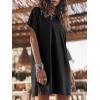imageANRABESS Womens Summer T Shirt Dress 2026 Beach Vacation Travel Outfits Casual Simple Soft Mini Sundress Cover Up ClothesBlack