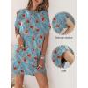 imageANRABESS Womens Summer T Shirt Dress 2026 Beach Vacation Travel Outfits Casual Simple Soft Mini Sundress Cover Up ClothesFloral Blue