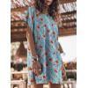 imageANRABESS Womens Summer T Shirt Dress 2026 Beach Vacation Travel Outfits Casual Simple Soft Mini Sundress Cover Up ClothesFloral Blue
