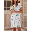 imageANRABESS Womens Summer T Shirt Dress 2026 Beach Vacation Travel Outfits Casual Simple Soft Mini Sundress Cover Up ClothesFloral White