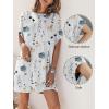 imageANRABESS Womens Summer T Shirt Dress 2026 Beach Vacation Travel Outfits Casual Simple Soft Mini Sundress Cover Up ClothesFloral White
